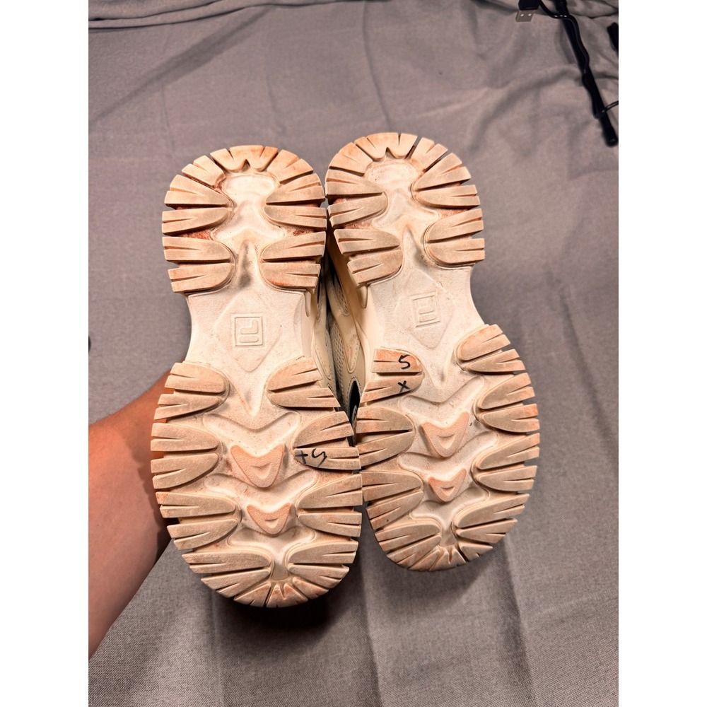 Fila Ray Tracer TR 2 Womens Cream Black Chunky Trail Sneakers 5RM02593-112 6.5 - Picture 3 of 6